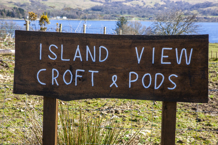 Island View Sign